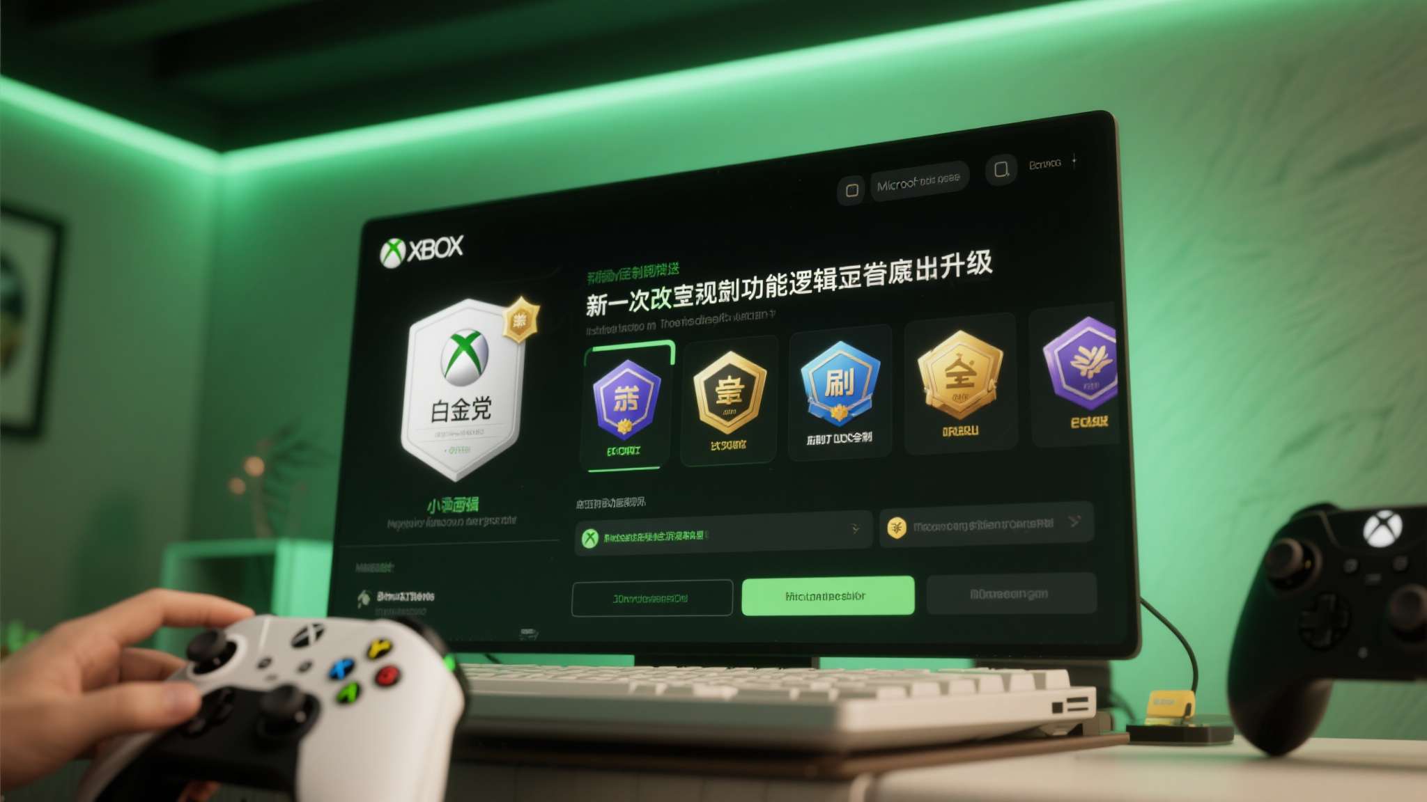 微软悄悄推送了一项让无数Xbox玩家期待已久的更新——成就系统迎来全面升级。这次